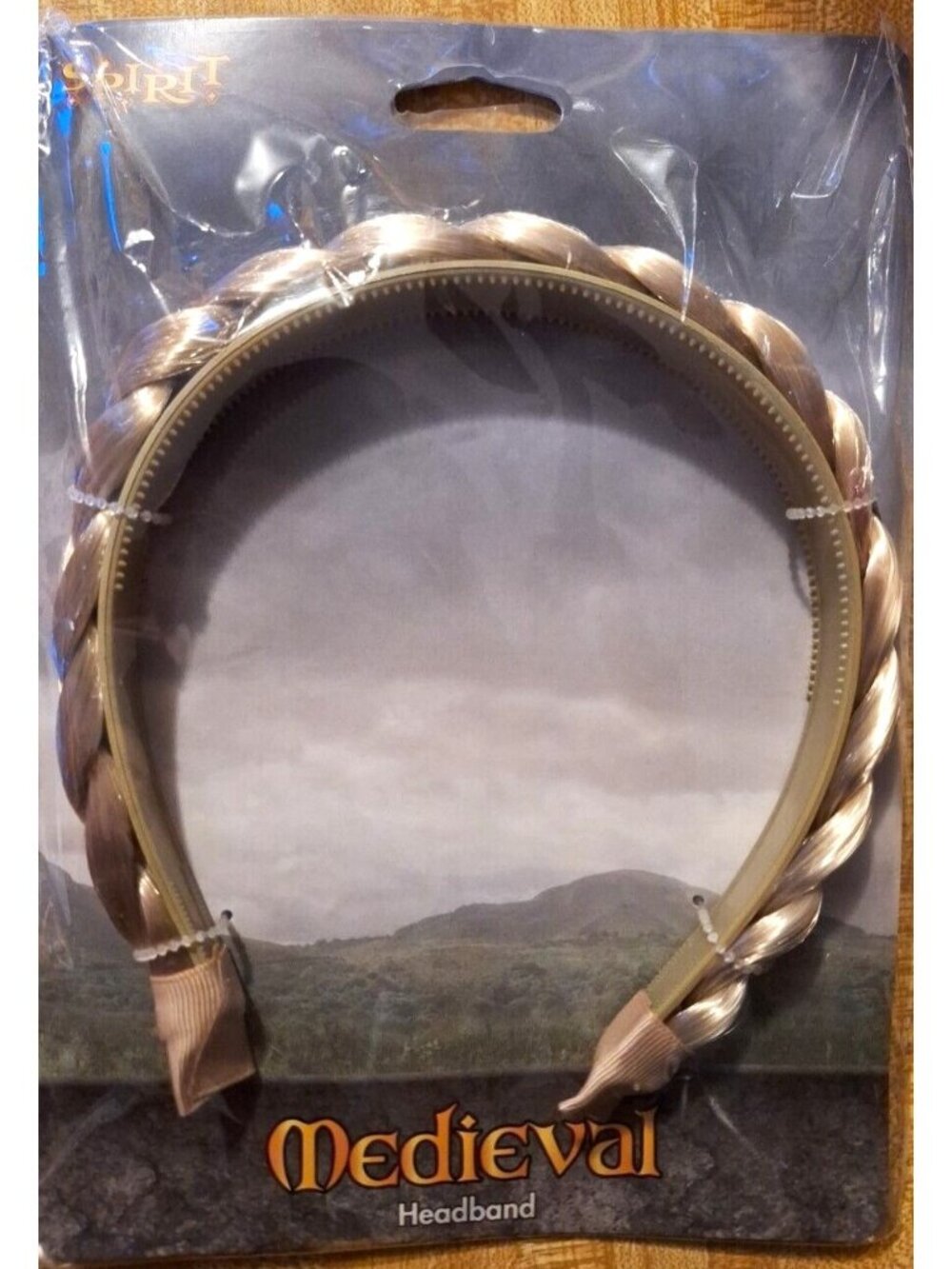 Braided Headband Costume Spirit Halloween Medieval Blonde Hair